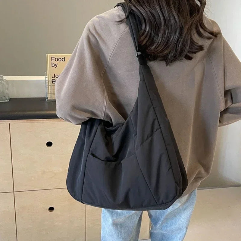 Borsa Tote Donna Leggera Spaziosa Grande Tracolla - Vesarelli
