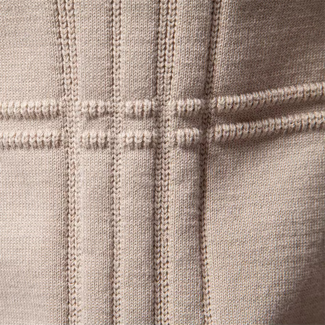 Maglione Uomo Classico Strutturato Vestibilità Regolare