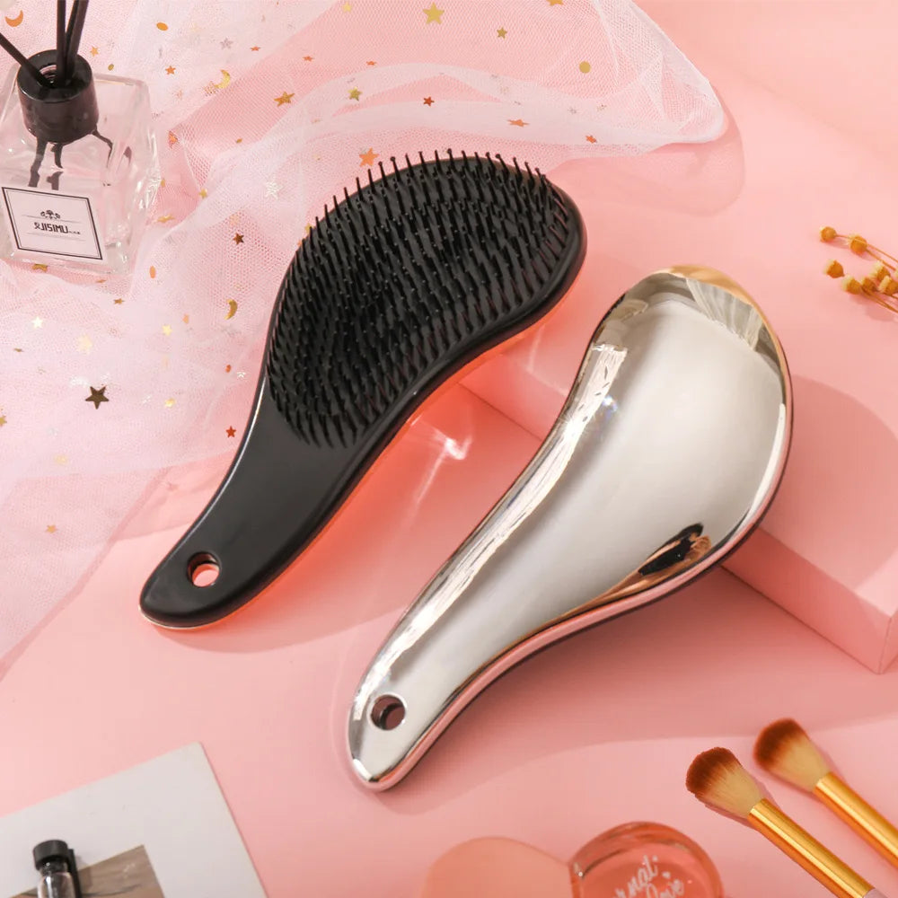 Spazzola Capelli Unisex Massaggio Antistatica Districante Ergonomica - Vesarelli