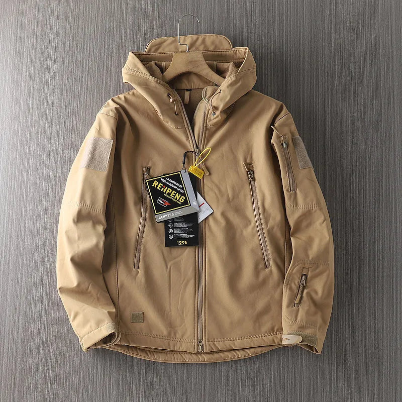 Giacca Softshell Uomo Casual Vestibilità Regolare