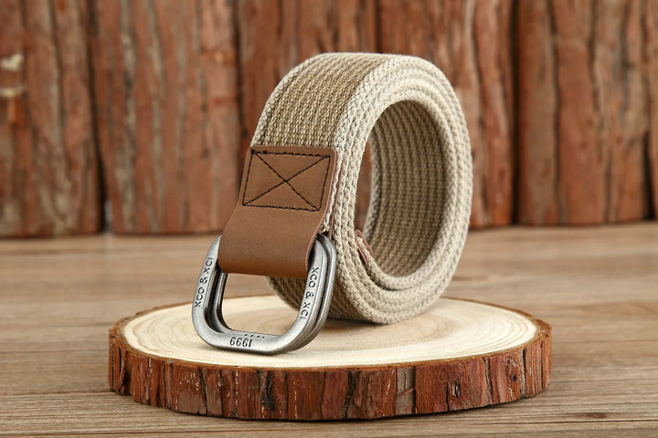 Cintura Uomo in Tela Design Casual ed Elegante per Jeans