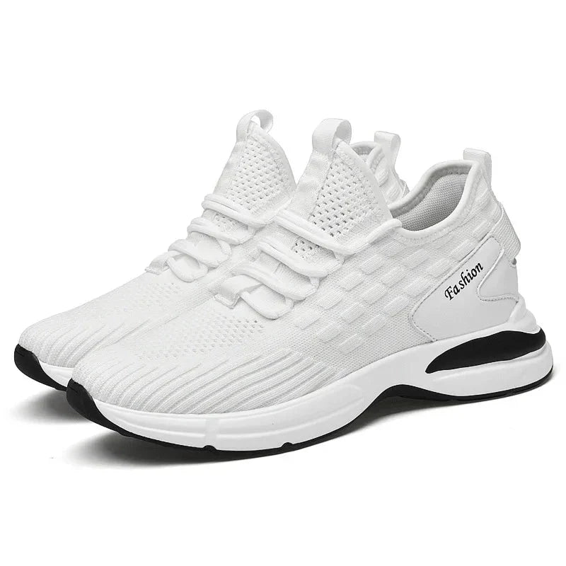 Sneakers Uomo Traspiranti Comfort Rialzate Quotidiane