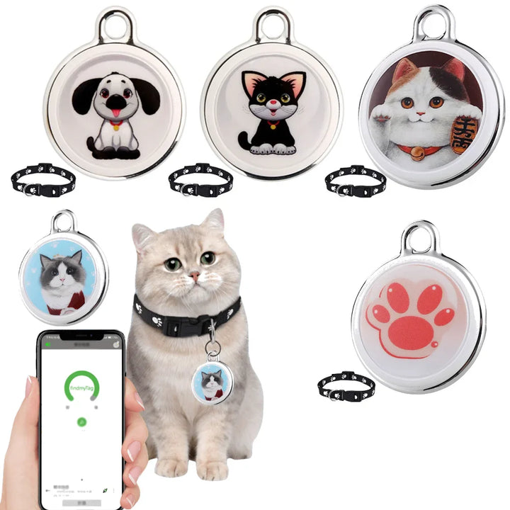 Localizzatore GPS Mini Impermeabile per Cani e Gatti Collare