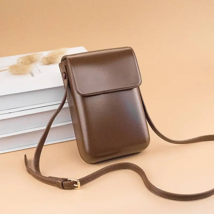 Borsa a Tracolla Donna in Pelle PU Piccola Minimalista - Vesarelli