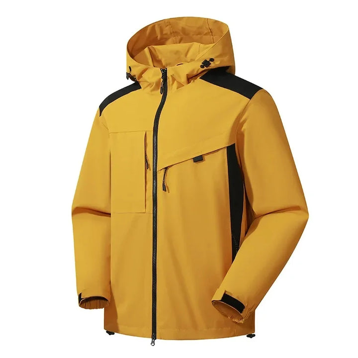 Giacca Sci Uomo Casual con Cappuccio Impermeabile