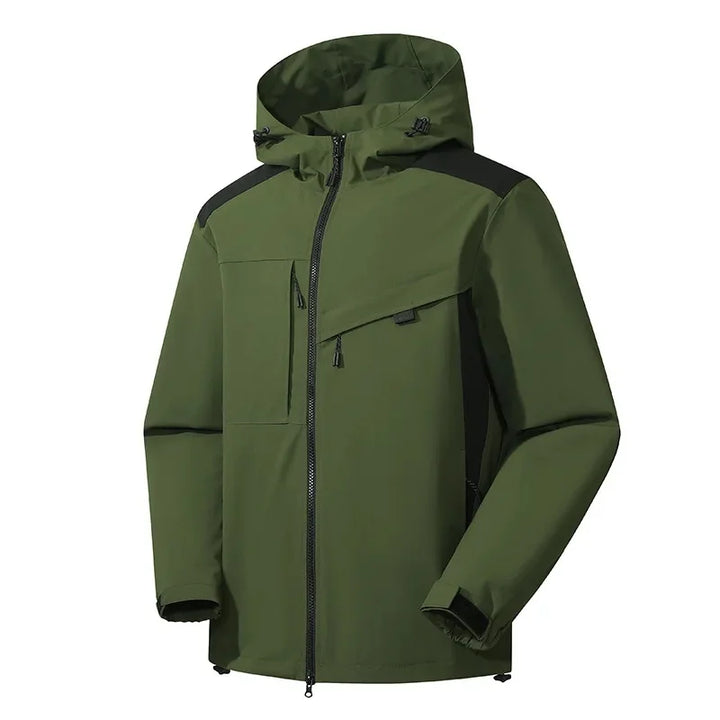 Giacca Sci Uomo Casual con Cappuccio Impermeabile