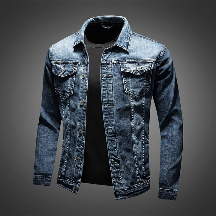 Giacca Uomo Button Down Maniche Lunghe Cotone - Vesarelli
