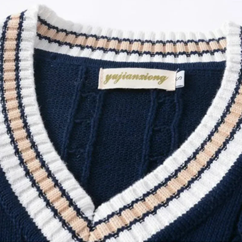 Gilet Uomo Leggero Scollo a V Senza Maniche Slim