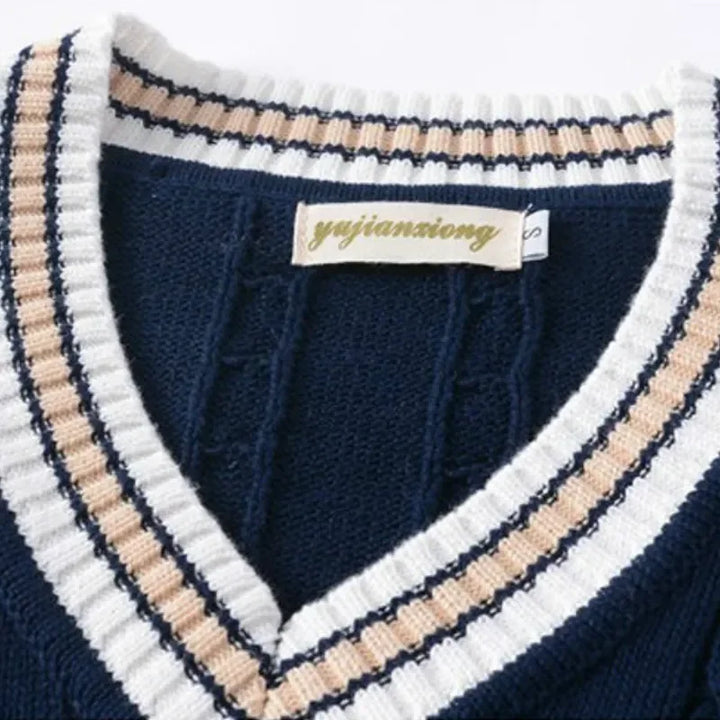 Gilet Uomo Leggero Scollo a V Senza Maniche Slim