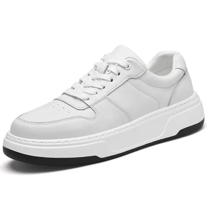 Sneakers Uomo con Rialzo Invisibile Design Minimal Comfort
