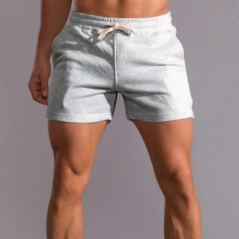 Shorts Uomo Cotone Traspirante Cintura Elastica Tasche Laterali - Vesarelli