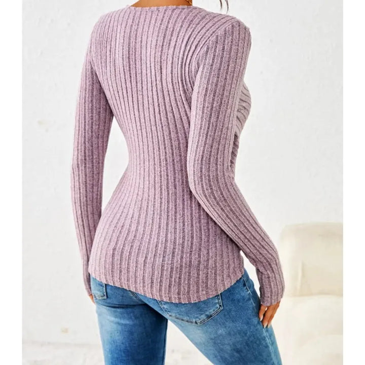 Blusa Donna Avvolgente Maniche Lunghe