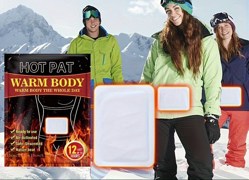 Scaldamani Adesivi Lunga Durata Unisex Calore Outdoor - Vesarelli