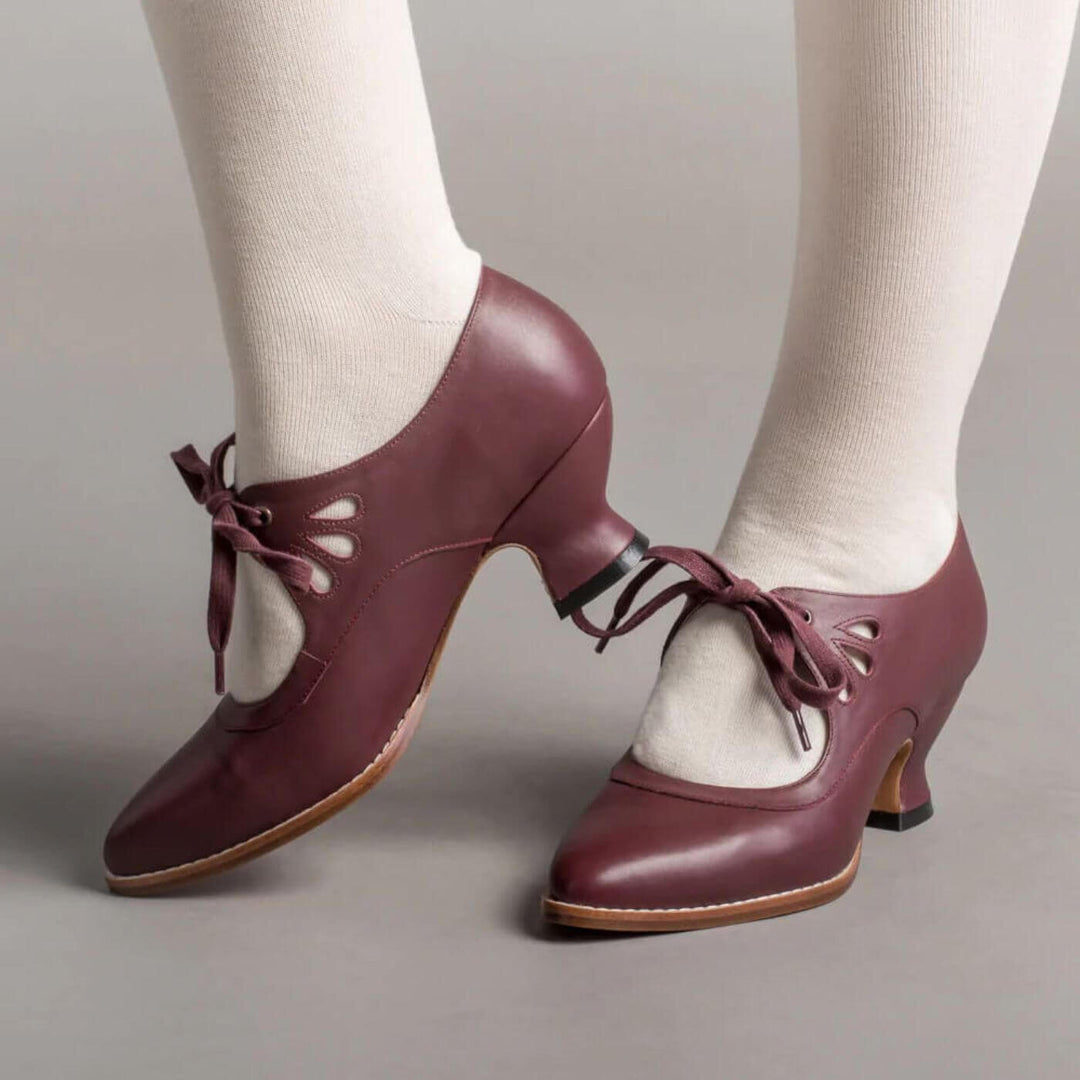 Scarpe Donna | Tacco Basso & Design Vintage Elegante