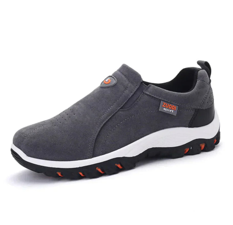 Scarpe Moto Uomo Calzata Senza Lacci Supporto Morbido - Vesarelli