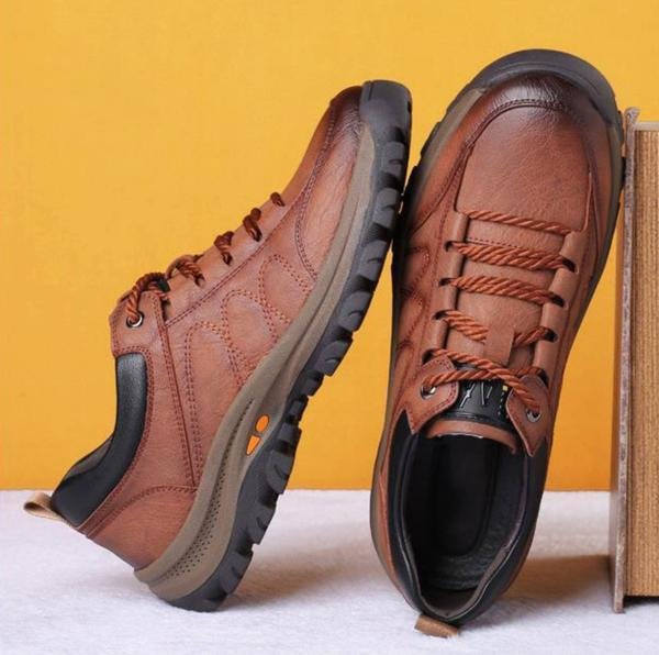 Scarpe Moto Uomo | Suola Dentellata & Allacciatura Avvolgente