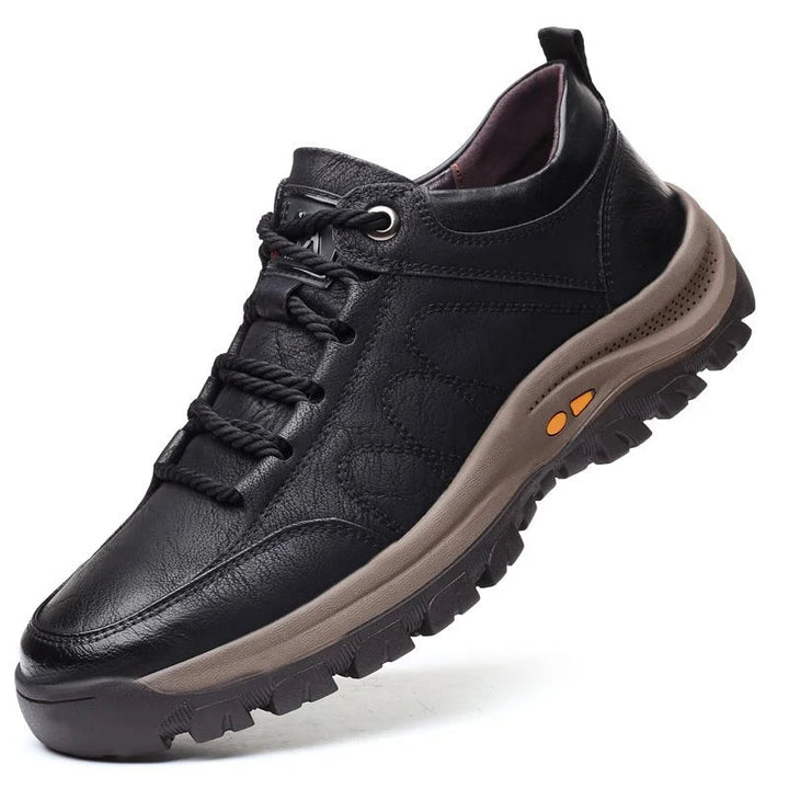 Scarpe Moto Uomo Suola Dentellata Allacciatura Avvolgente - Vesarelli