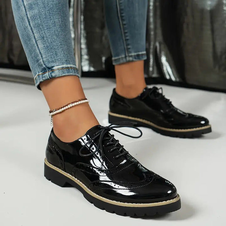 Scarpe Oxford Donna | Suola Alta & Comfort Stabile