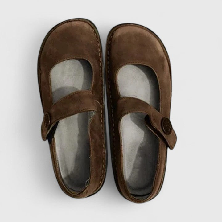 Scarpe ortopediche Mary Jane Donna | Cinturino Sicuro & Comfort Prolungato
