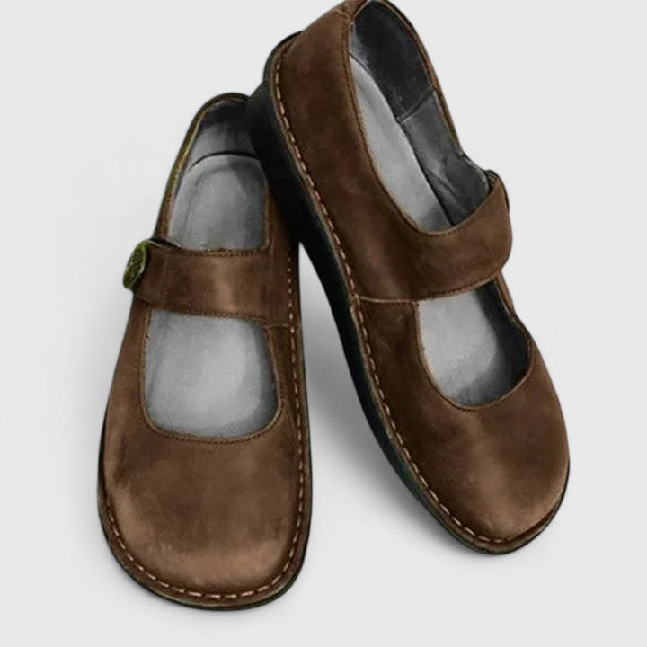 Scarpe ortopediche Mary Jane Donna | Cinturino Sicuro & Comfort Prolungato