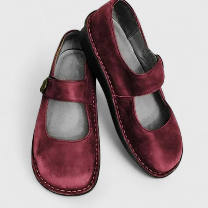 Scarpe ortopediche Mary Jane Donna | Cinturino Sicuro & Comfort Prolungato
