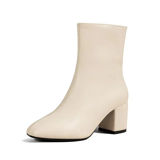 Scarpe Donna Dirndl Autunnali con Cerniera Laterale - Vesarelli