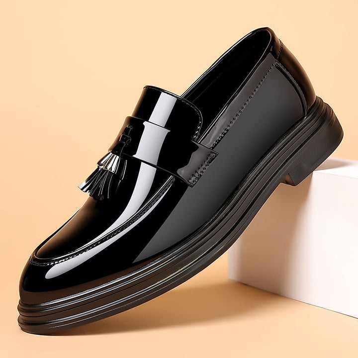 Scarpe da Uomo Taglie Forti in Pelle con Suola Morbida in Gomma | Ideali per Tutte le Stagioni 4