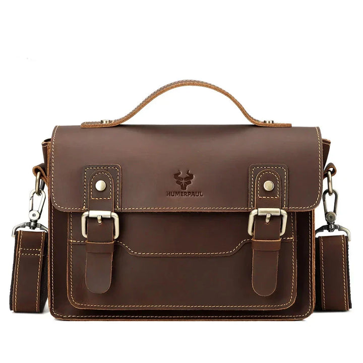 Borsa a Tracolla Donna in Pelle Stile Rustico Elegante - Vesarelli