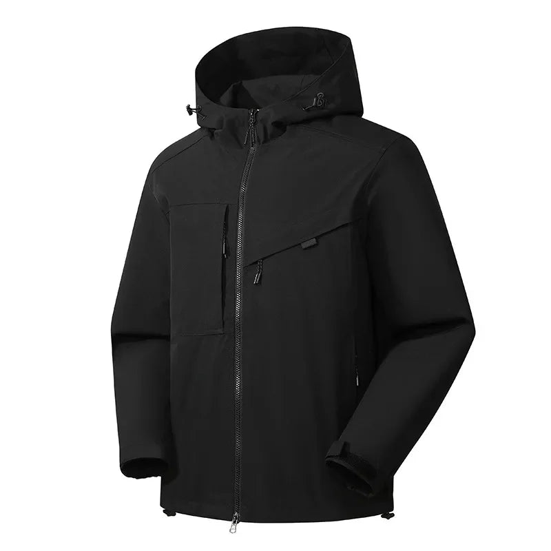 Giacca Sci Uomo Casual con Cappuccio Impermeabile - Vesarelli