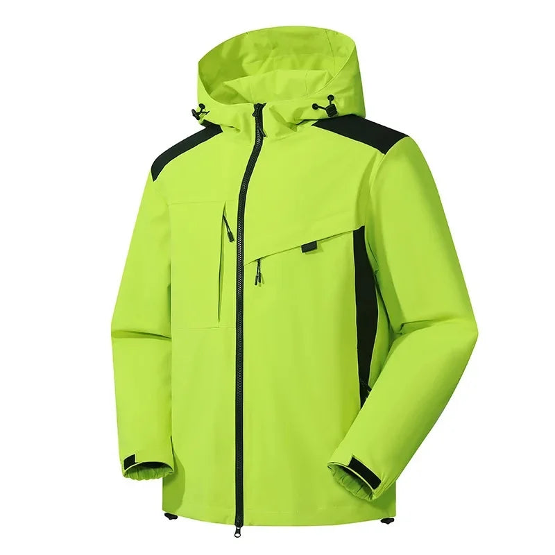 Giacca Sci Uomo Casual con Cappuccio Impermeabile