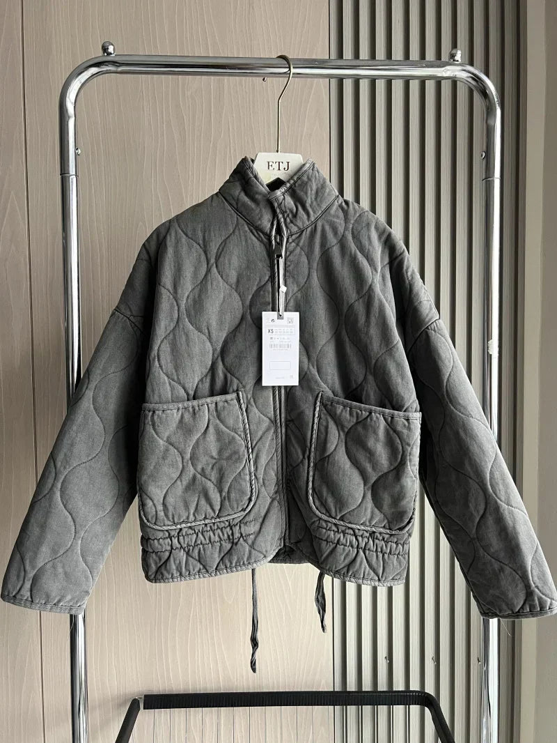Giacca Donna Casual con Tasche e Vestibilità Comoda
