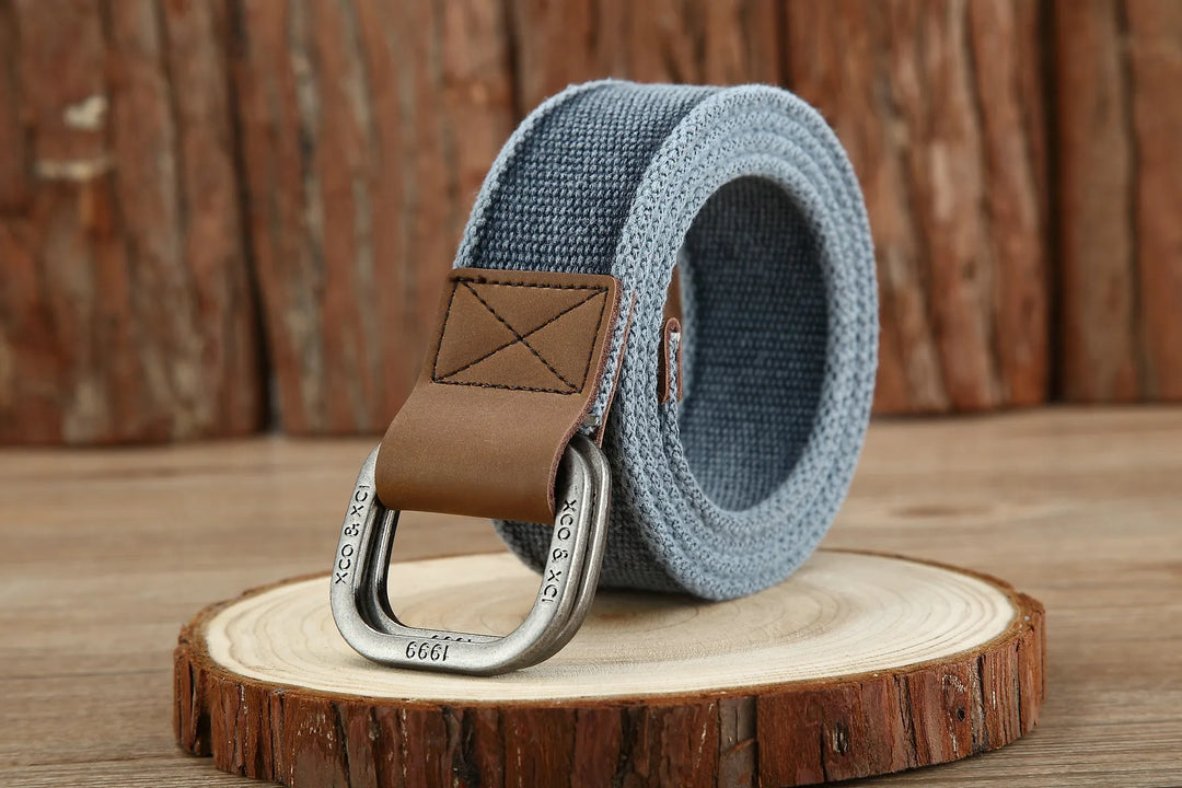 Cintura Uomo in Tela Design Casual ed Elegante per Jeans