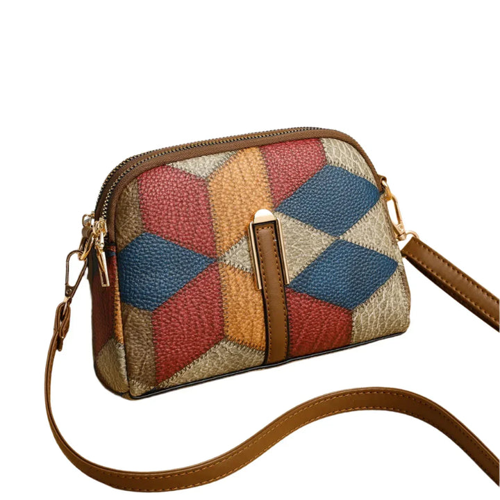 Borsa a Tracolla Donna Mini Design Patchwork - Vesarelli