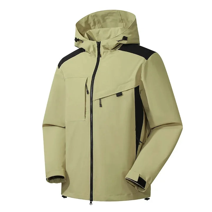 Giacca Sci Uomo Casual con Cappuccio Impermeabile