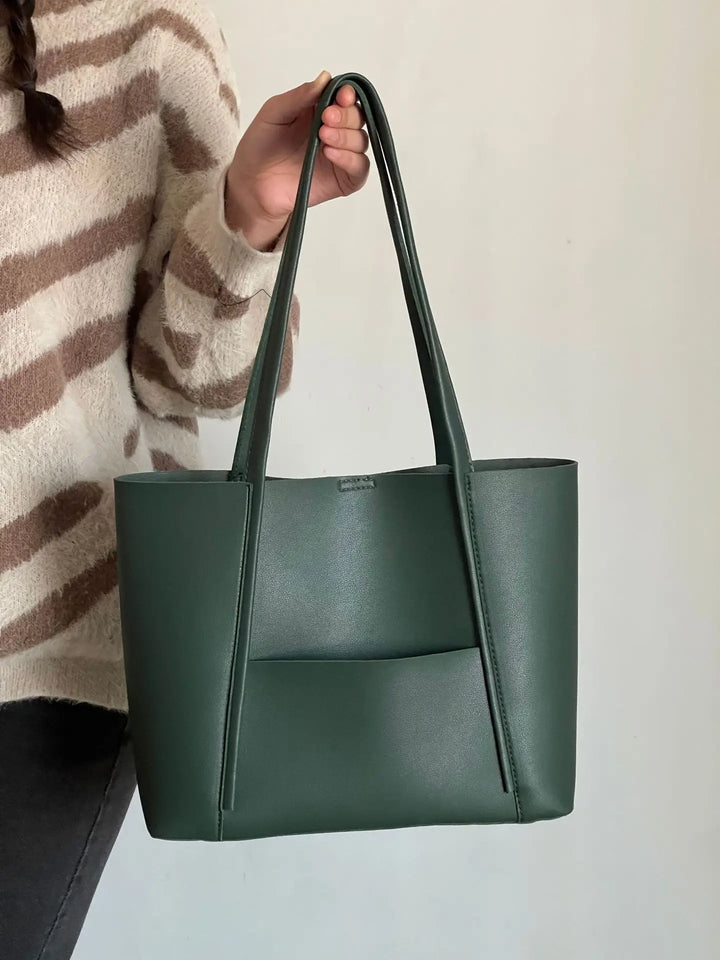 Borsa a Tracolla Donna in Pelle Resistente Spaziosa Chic