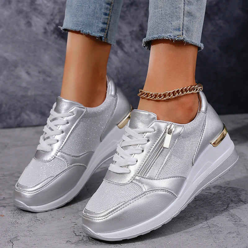 Sneakers Ortopediche Uomo con Plateau Comode