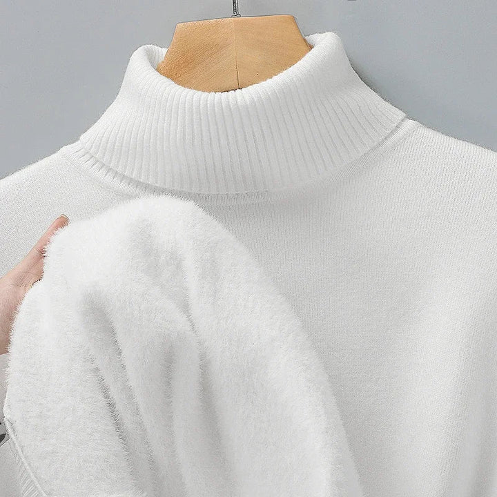 Dolcevita Uomo in Maglia Classica Vestibilità Confortevole