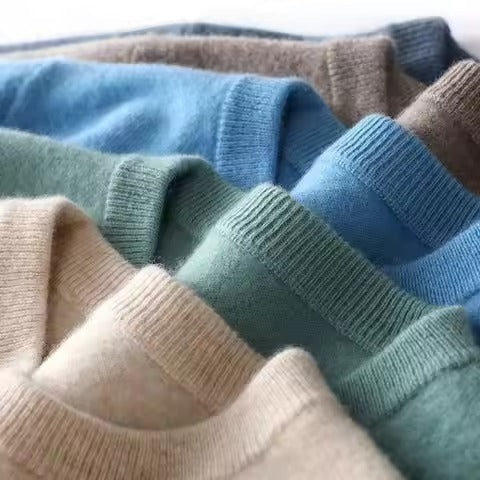 Maglione Uomo Morbido Caldo Vestibilità Comoda