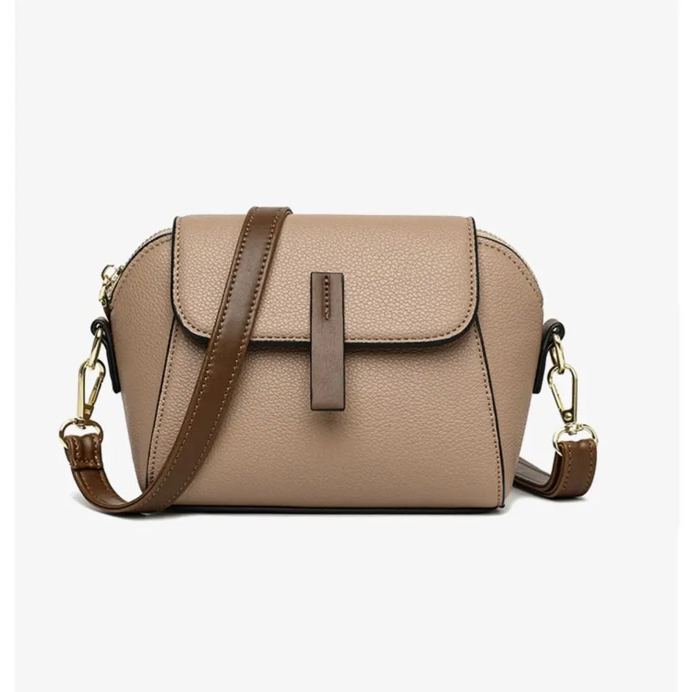 Borsa Tracolla Donna in Pelle Compatta - Vesarelli