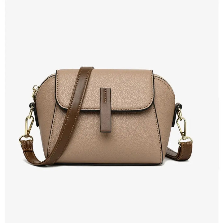 Borsa Tracolla Donna in Pelle Compatta - Vesarelli