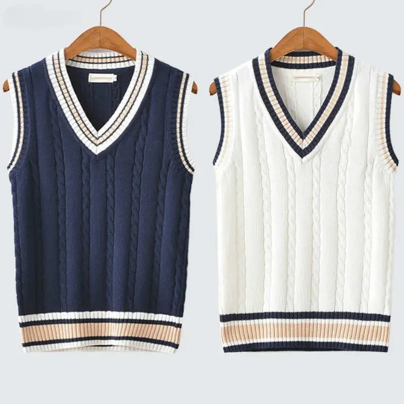 Gilet Uomo Leggero Scollo a V Senza Maniche Slim - Vesarelli