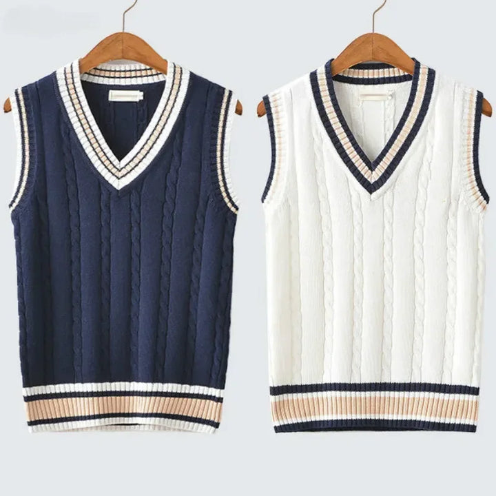 Gilet Uomo Leggero Scollo a V Senza Maniche Slim - Vesarelli