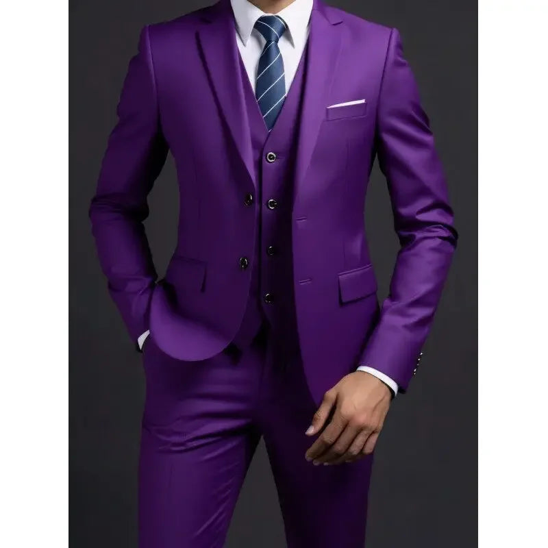 Sebastiano | Completo Uomo Tre Pezzi Slim Fit Due Bottoni 1