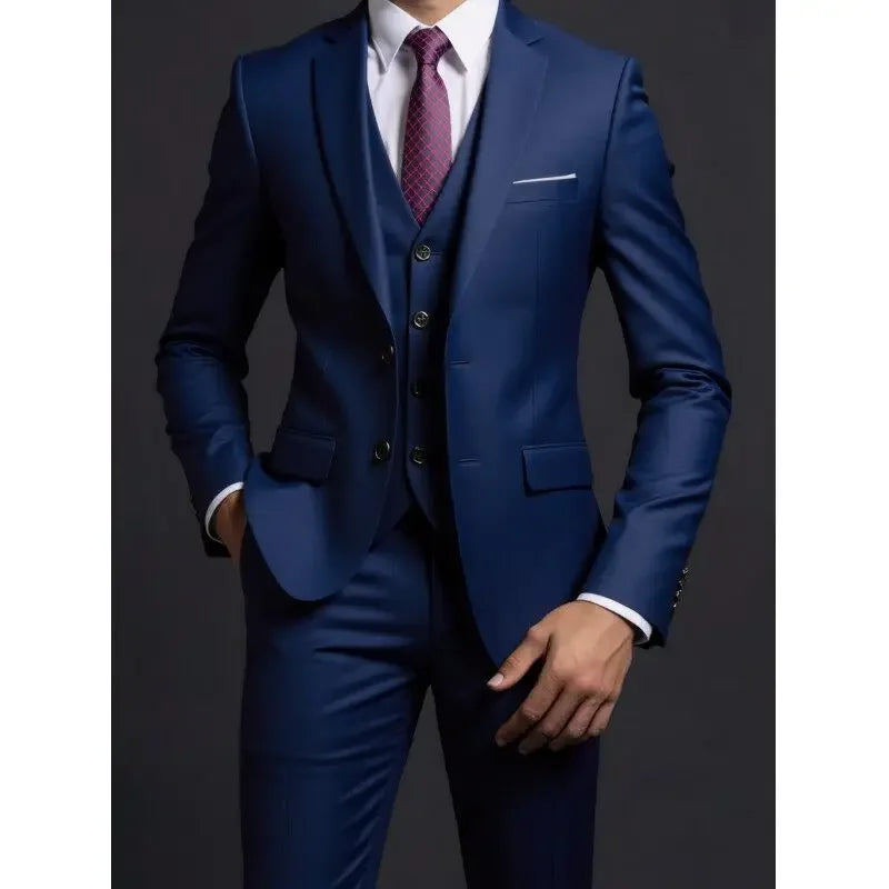  Sebastiano | Completo Uomo Tre Pezzi Slim Fit Due Bottoni 2