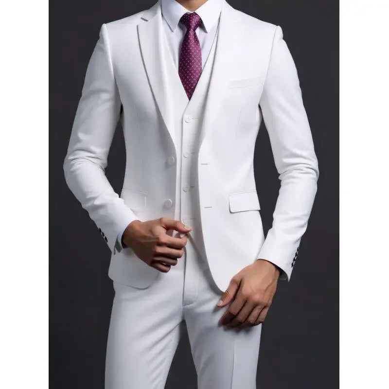 Sebastiano | Completo Uomo Tre Pezzi Slim Fit Due Bottoni 6