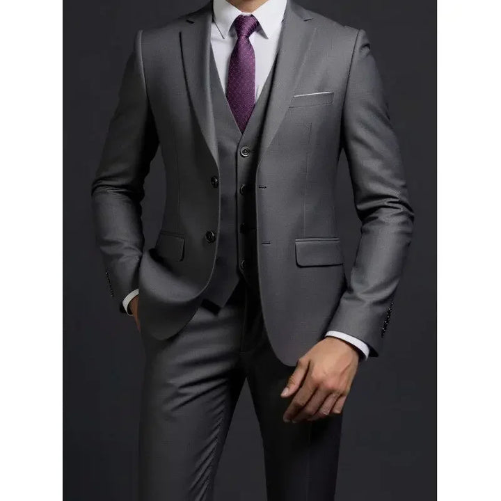 Sebastiano | Completo Uomo Tre Pezzi Slim Fit Due Bottoni 7