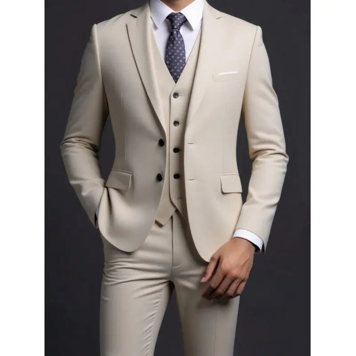 Sebastiano | Completo Uomo Tre Pezzi Slim Fit Due Bottoni 9