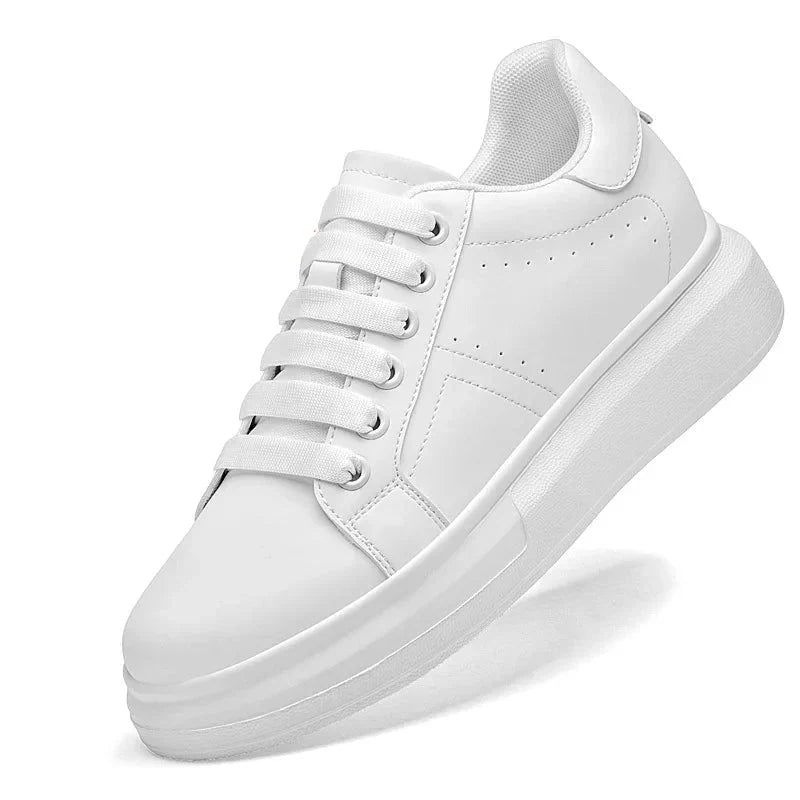 Sneakers Uomo con Rialzo Interno Design Pulito Comfort