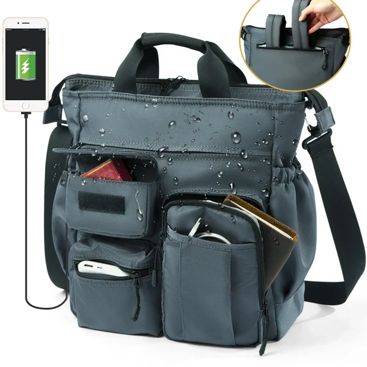 Borsa a Tracolla Donna Multitasche Spaziosa e Versatile - Vesarelli