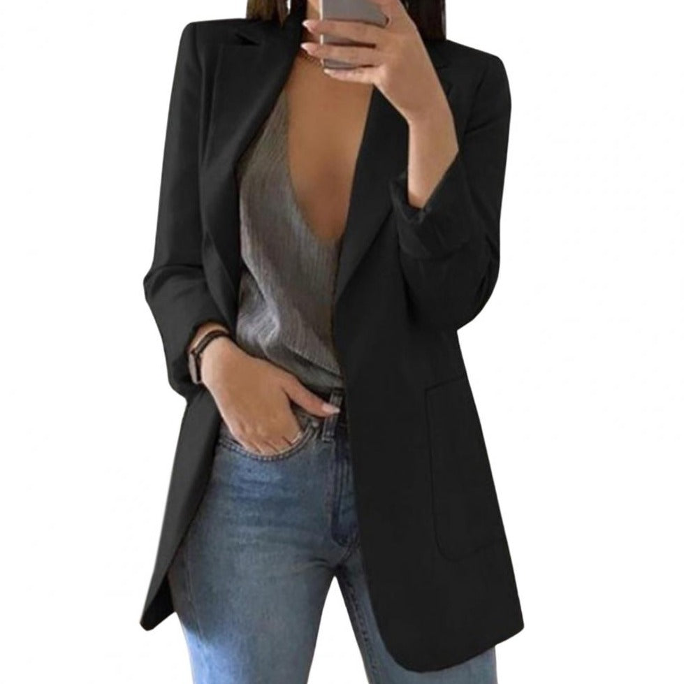 Giacca Blazer Donna Estiva Slim Fit Leggera - Vesarelli